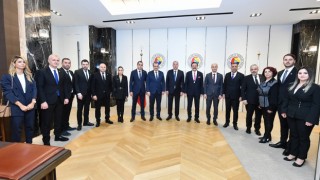 ÇTSO heyeti, TOBB Başkanı Hisarcıklıoğlu’nu ziyaret etti