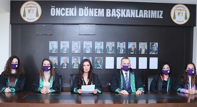 Çanakkale Barosu: “İstanbul Sözleşmesinin eksiksiz olarak uygulanması sağlanmalıdır”