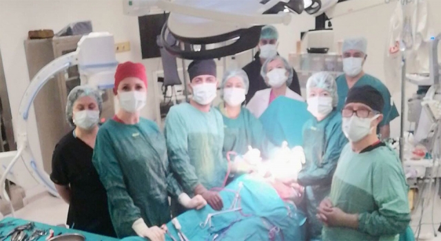 Çanakkale devlet hastanesinde başarılı operasyon