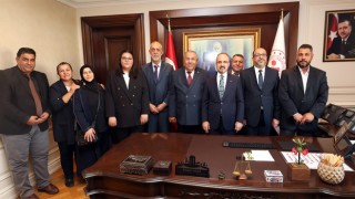 Bakan Yardımcısı Turan’a, Roman Dernekleri Başkanlarından ziyaret