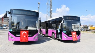 Çanakkale’de toplu taşıma filosuna 4 yeni otobüs