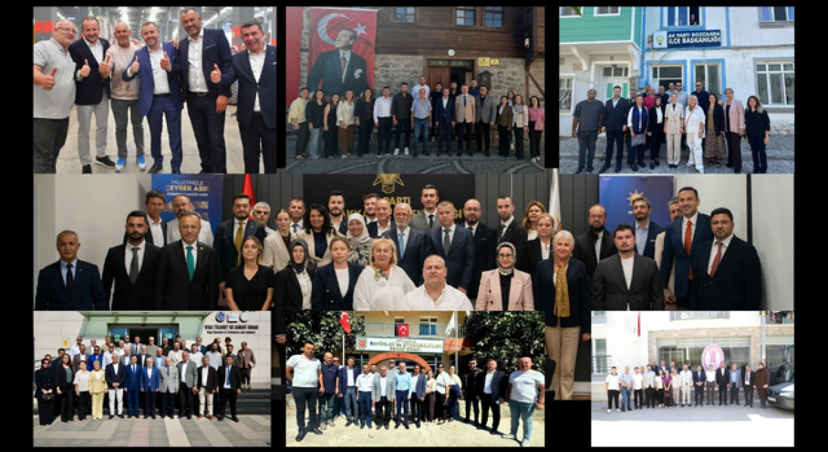 AK Parti, &Ccedil;anakkale&rsquo;nin 12 il&ccedil;esinde sahaya indi