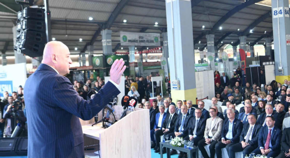 AK Partili Gider’den, Biga Fuarı’na övgü
