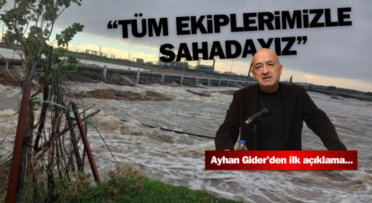 Ayvacık’ta Tuzla Çayı taştı!