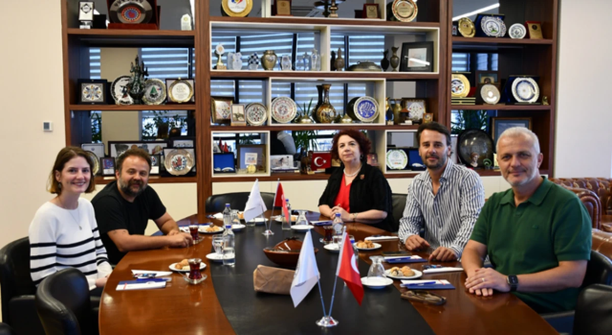 Bozcaada Caz Festivali kurucularından, &Ccedil;TSO&rsquo;ya ziyaret