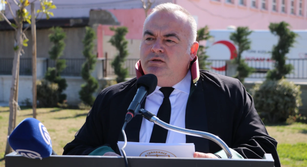 &Ccedil;anakkale Baro Başkanı Dikme: &ldquo;Avukatı yok saymak, adaleti yok saymaktır!&rdquo;