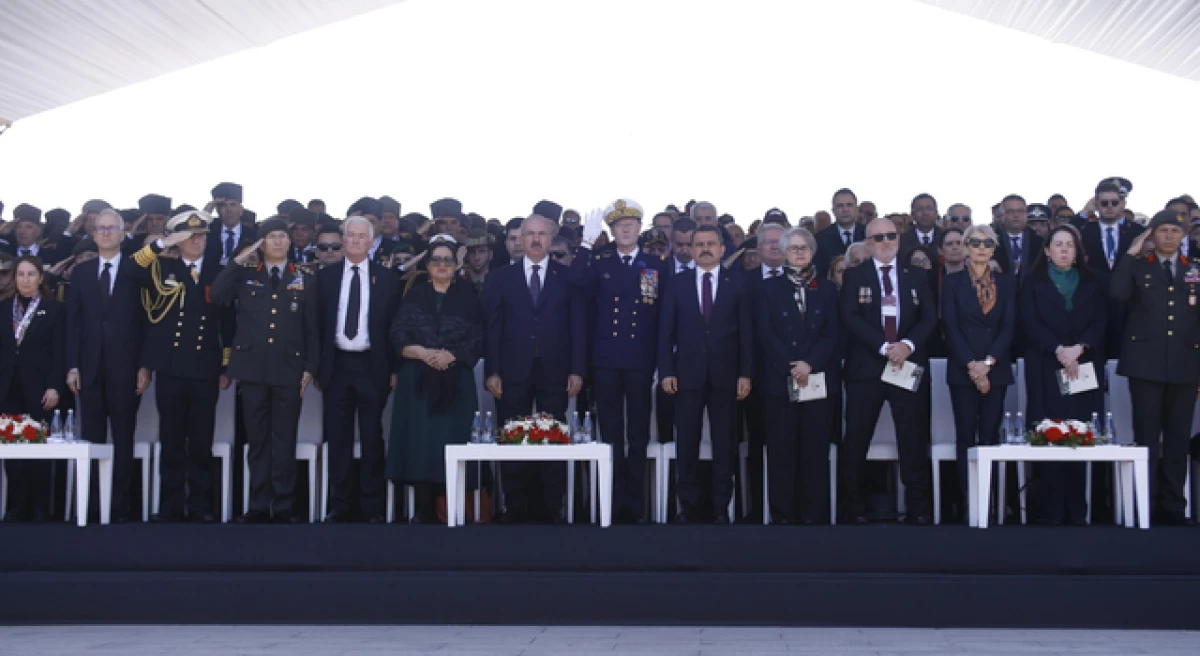 &Ccedil;anakkale Kara Savaşları&rsquo;nın 111&rsquo;inci yıl d&ouml;n&uuml;m&uuml; t&ouml;renle anıldı