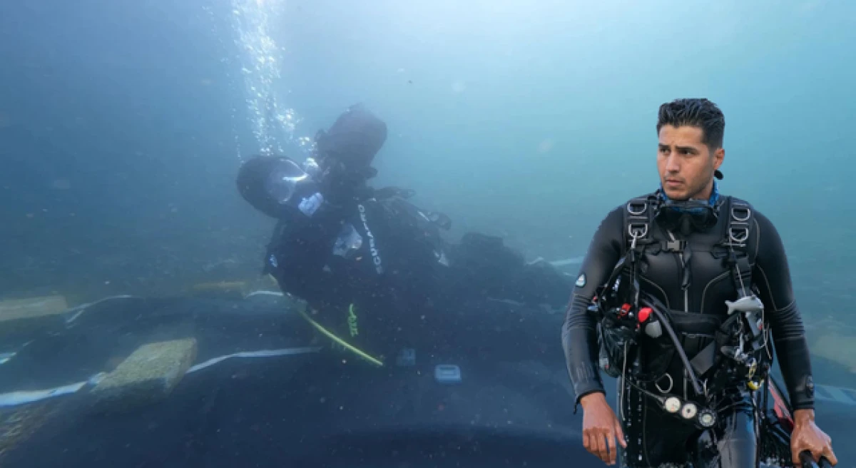 &Ccedil;anakkale şehitlerinin huzurunda tarihi rekor denemesi: Kesintisiz 36 saat boyunca su altında kalmaya &ccedil;alışacak!
