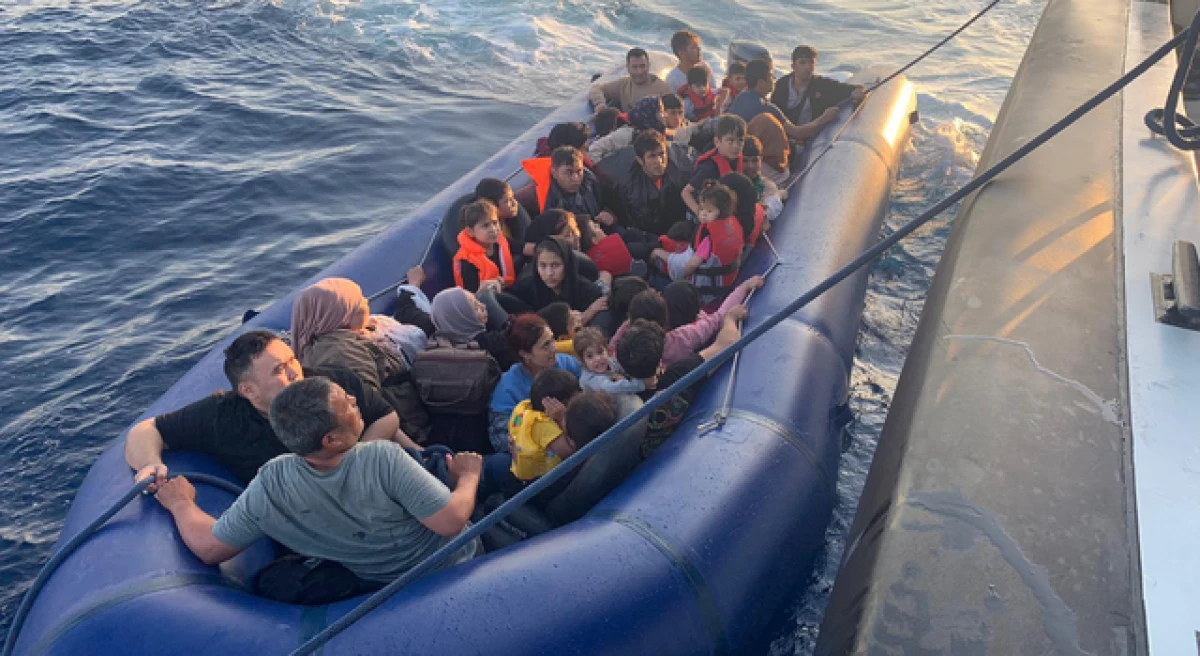 Çanakkale’de 38 kaçak göçmen yakalandı!