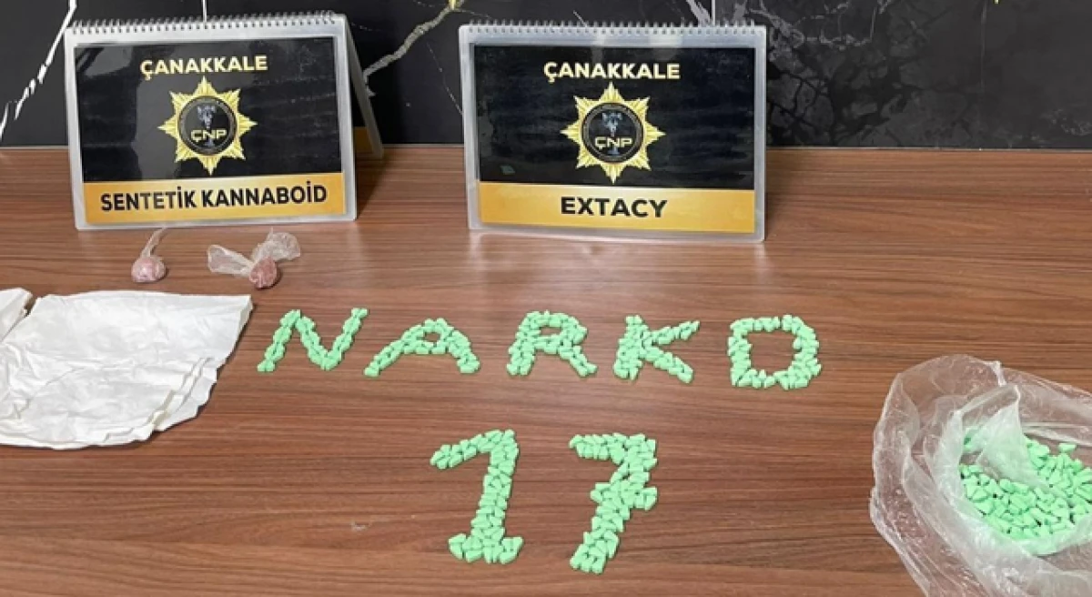 &Ccedil;anakkale&rsquo;de 6 zehir taciri tutuklandı!