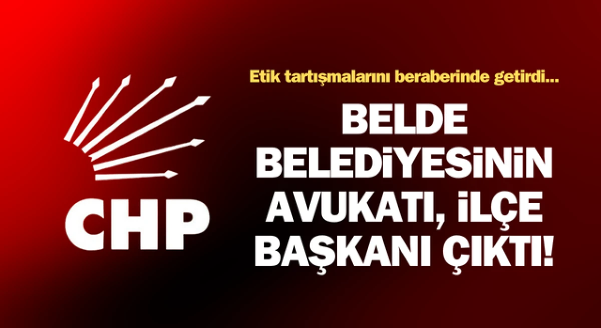 &Ccedil;anakkale'de belde belediyesinin avukatı, il&ccedil;e başkanı &ccedil;ıktı!