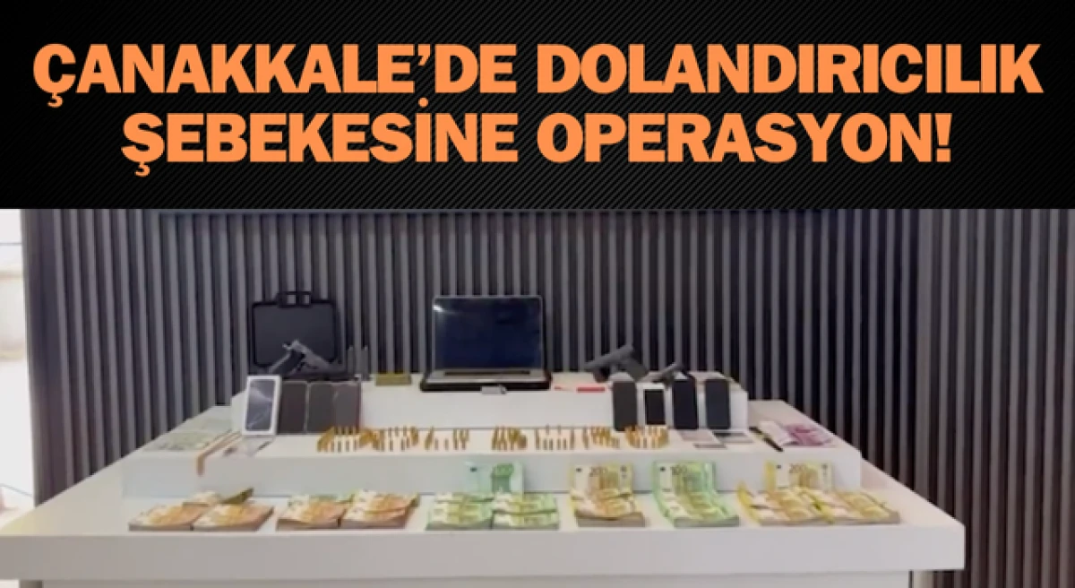 Çanakkale’de dolandırıcılık şebekesine operasyon: Hem vatandaşları hem kuyumcuları kandırmışlar!