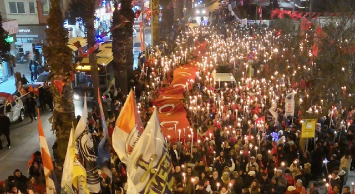 &Ccedil;anakkale&rsquo;de Fener Alayı coşkusu!