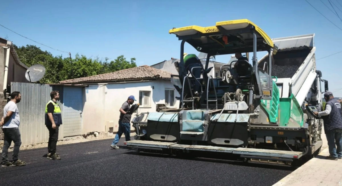 &Ccedil;anakkale&rsquo;de iki k&ouml;y asfalt yolla birbirine bağlanacak