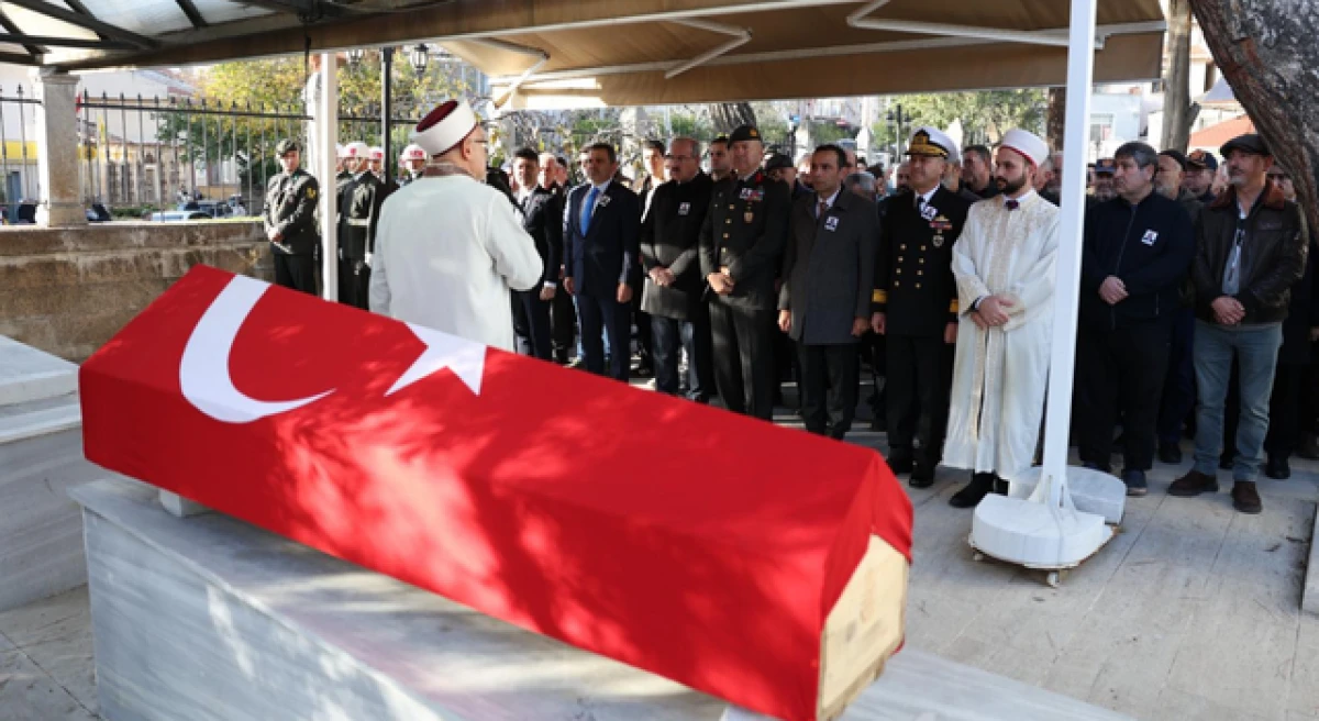 Çanakkale’de Kıbrıs Gazisine son görev