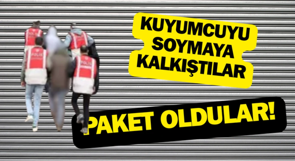 Çanakkale’de kuyumcu soygununa kalkışan 2 şüpheli tutuklandı!