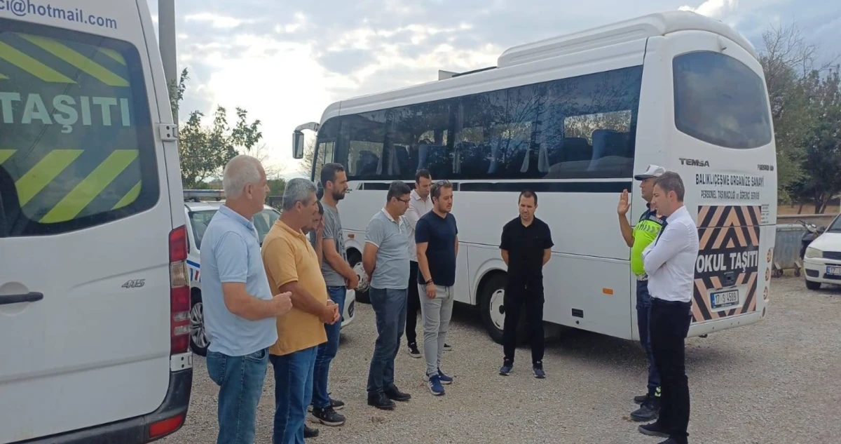 Çanakkale’de okul servisleri denetlendi