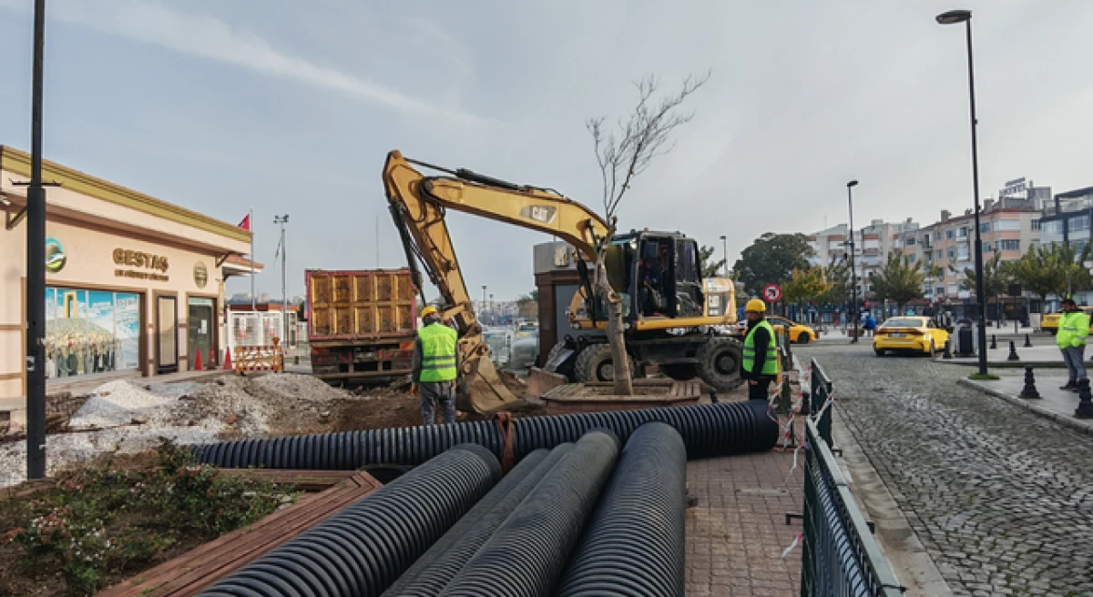 Çanakkale’de olası su baskınlarına karşı önlem: İskele bölgesinde çalışmalar sürüyor