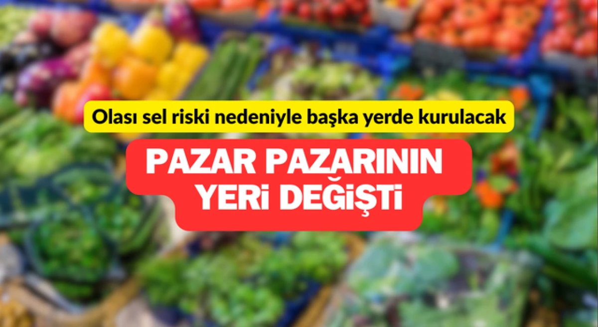 &Ccedil;anakkale&rsquo;de pazar pazarı bu hafta başka yerde kurulacak