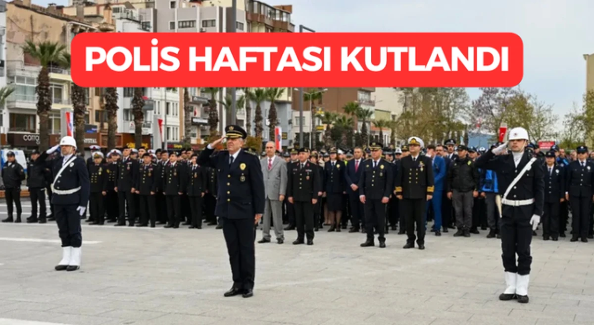 &Ccedil;anakkale&rsquo;de Polis Haftası kutlandı