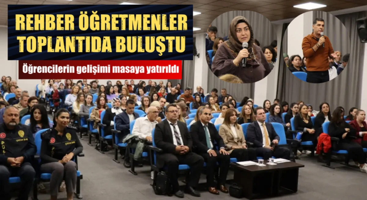 &Ccedil;anakkale&rsquo;de rehber &ouml;ğretmenler toplantıda buluştu
