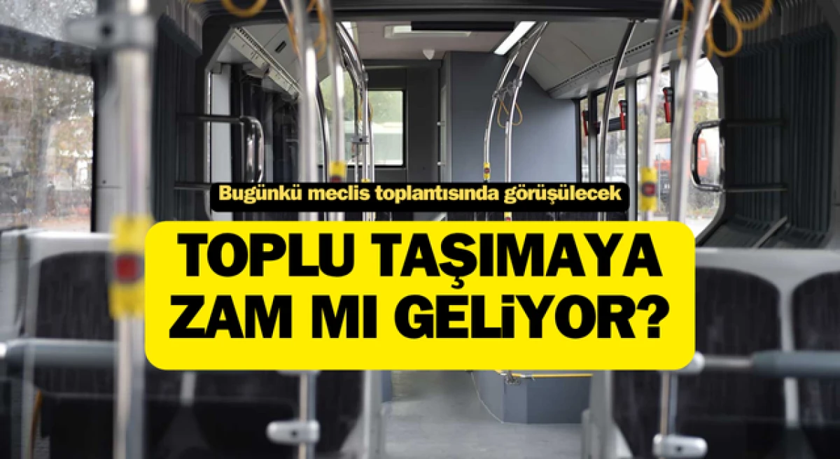 Çanakkale’de toplu taşımaya zam mı geliyor?