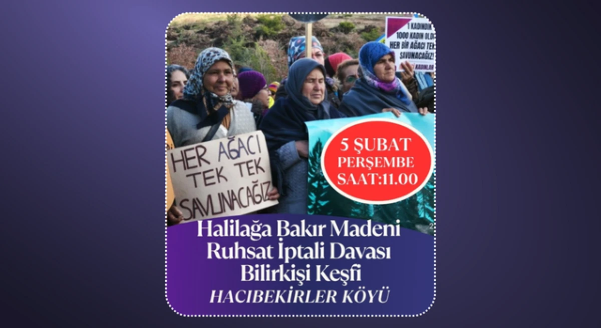 &Ccedil;anakkale&rsquo;de y&uuml;z binlerce ağa&ccedil; kesen Truva Bakır&rsquo;ın maden sahasında bilirkişi keşfi yapılacak!