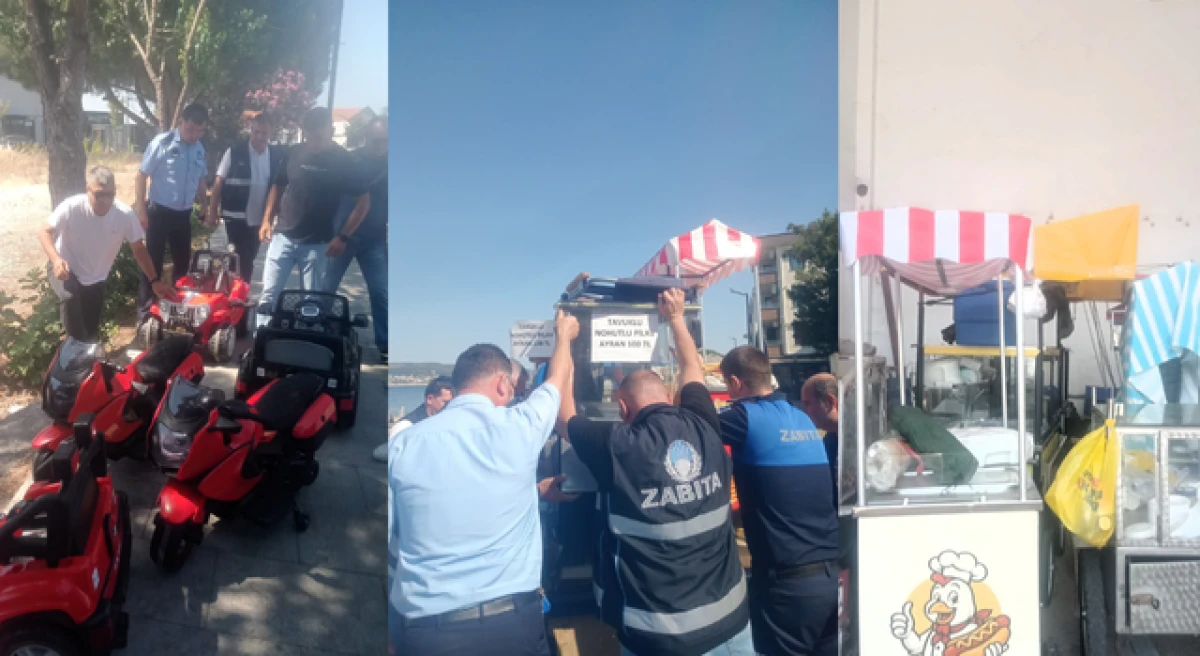 Çanakkale’deki seyyar satıcı krizine, belediyeden açıklama!