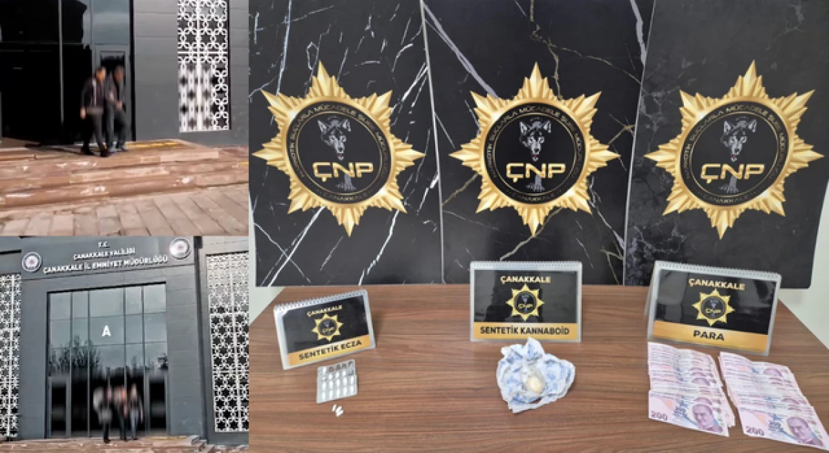 Çanakkale’deki uyuşturucu operasyonunda 2 tutuklama!