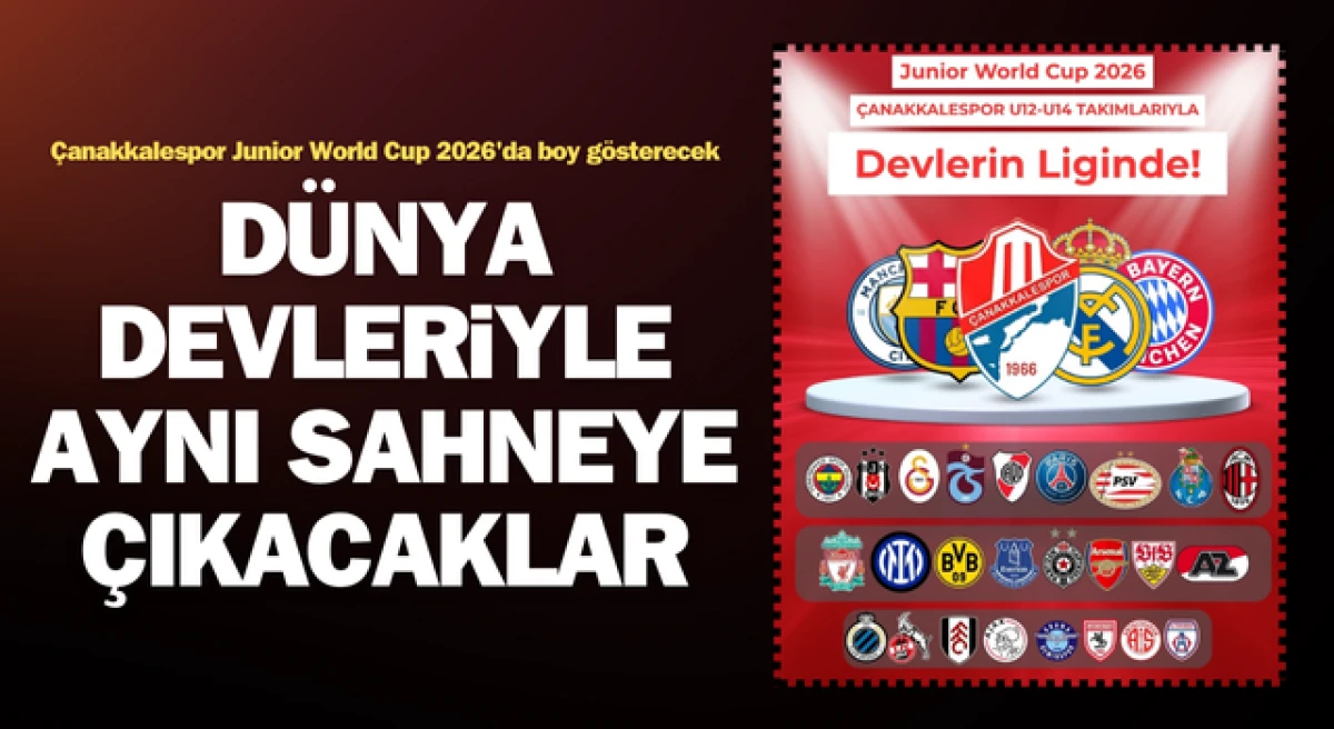 Çanakkalespor dünya devleriyle aynı sahneye çıkacak