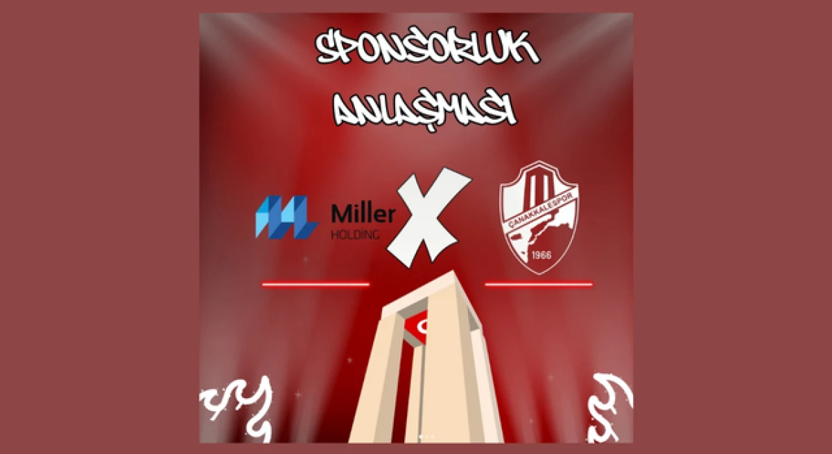 Çanakkalespor’un ana sponsoru Miller Holding oldu