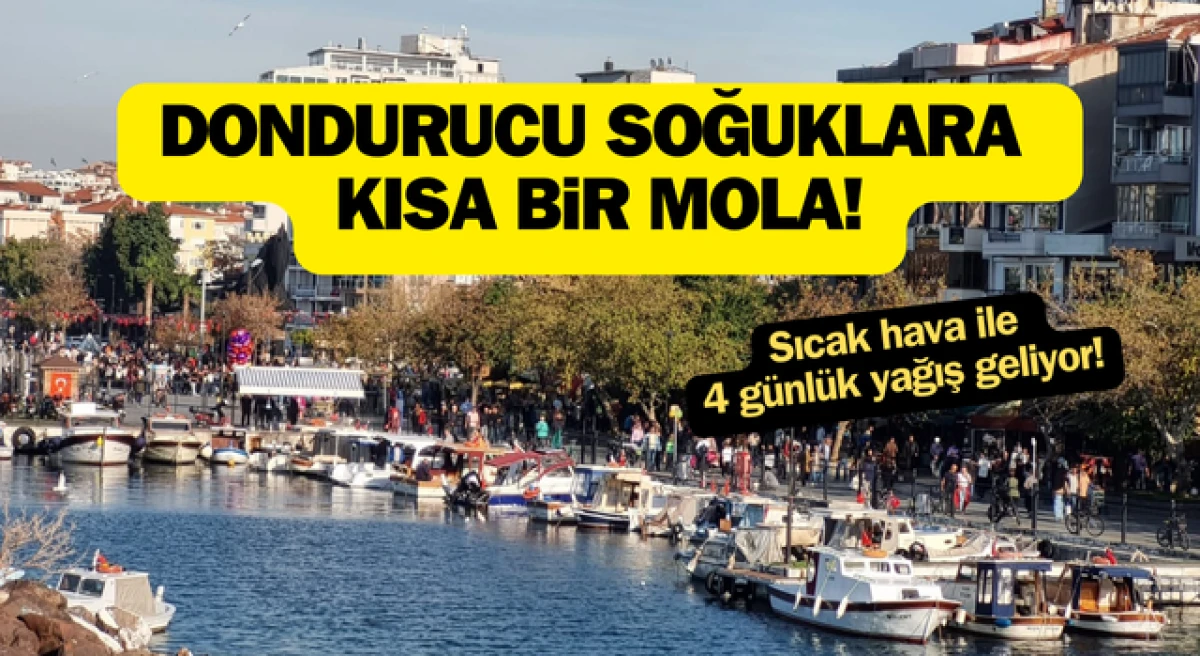 &Ccedil;anakkale&rsquo;ye sıcak hava ile 4 g&uuml;nl&uuml;k yağış geliyor!