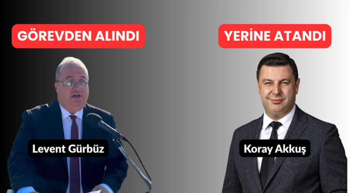 CHP&rsquo;de &Ccedil;anakkale İl Başkanı Levent G&uuml;rb&uuml;z g&ouml;revden alındı, yerine Koray Akkuş atandı