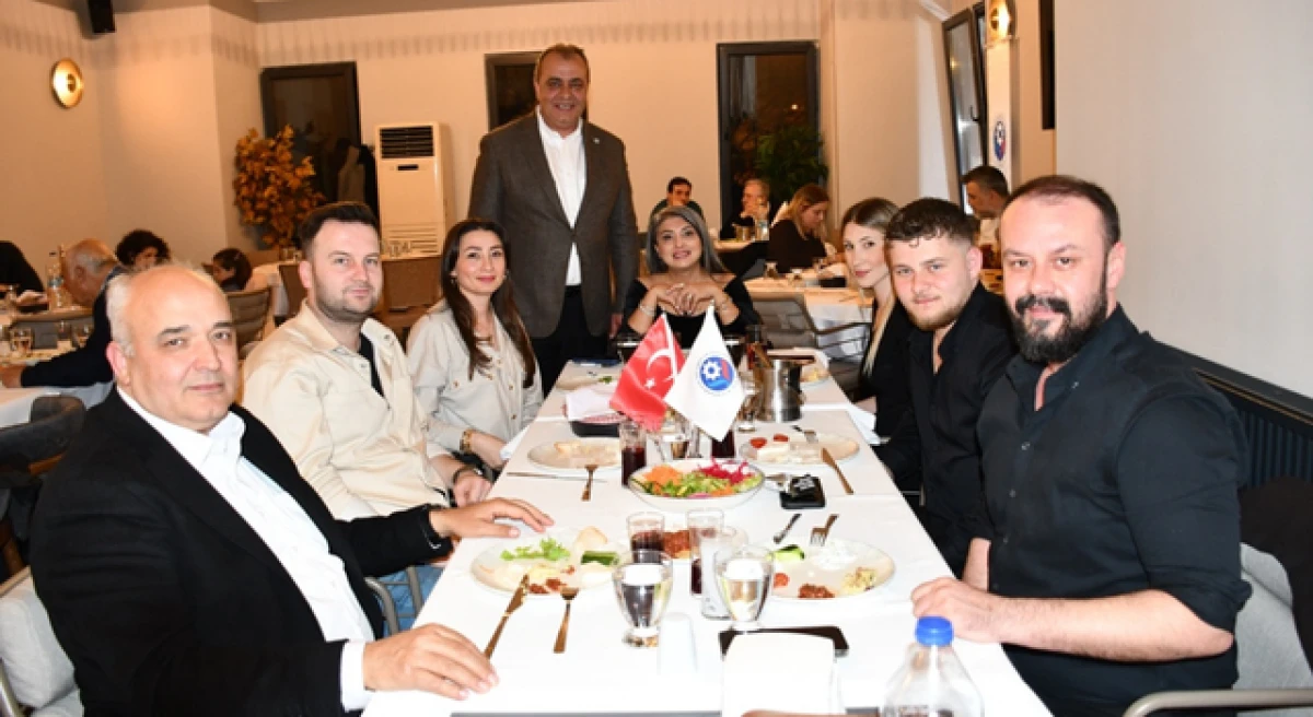 &Ccedil;TSO 12 numaralı meslek grubu &uuml;yeleri yemekte buluştu