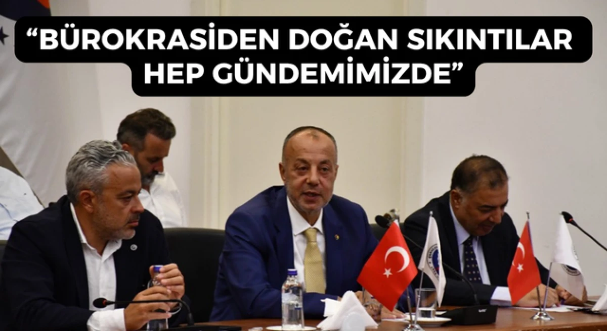 &Ccedil;TSO Başkanı Semizoğlu: &ldquo;B&uuml;rokrasiden doğan sıkıntılar hep g&uuml;ndemimizde&rdquo;