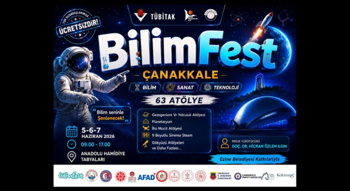 Ezine Belediyesi&rsquo;nden &Ccedil;anakkale&rsquo;de bilime b&uuml;y&uuml;k destek