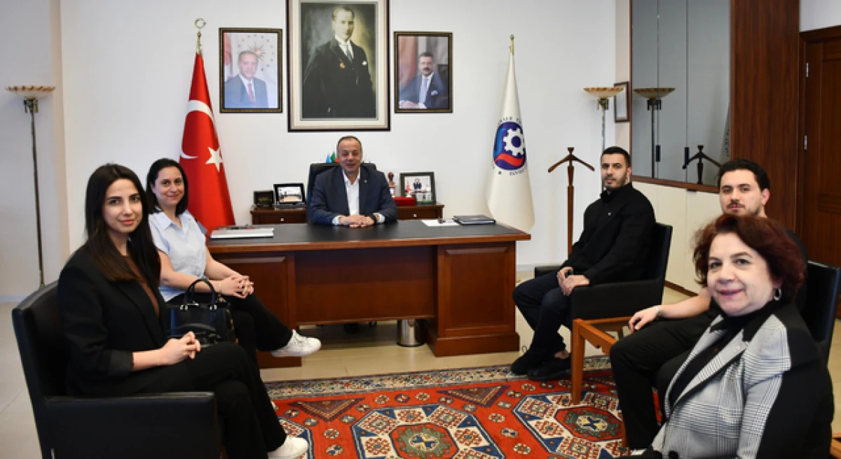&lsquo;Getir Market&rsquo; heyetinden, &Ccedil;TSO Başkanı Semizoğlu&rsquo;na ziyaret