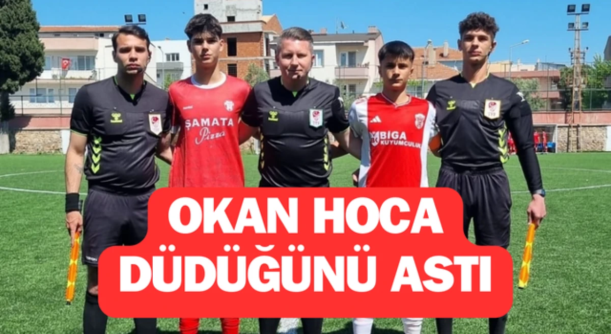 Hakem Okan Kayataş düdüğünü astı