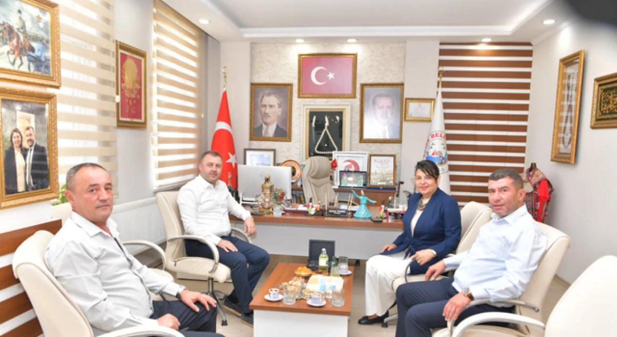 İskenderoğlu’ndan, Başkan Yüksel’e ziyaret