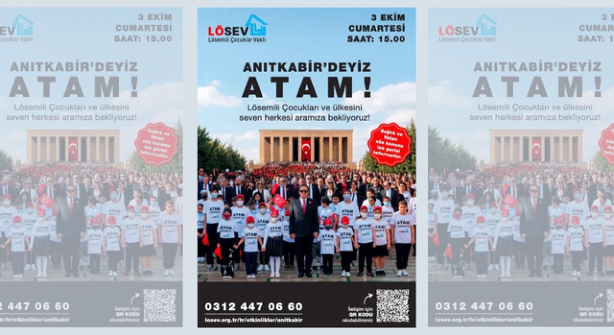 L&Ouml;SEV, t&uuml;m T&uuml;rkiye&rsquo;yi Atat&uuml;rk&rsquo;&uuml;n huzuruna davet ediyor