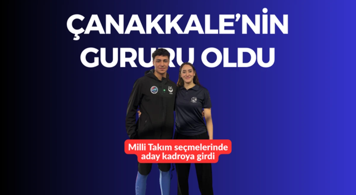 Milli Takım se&ccedil;melerinde aday kadroya girdi: &Ccedil;anakkale&rsquo;nin gururu oldu