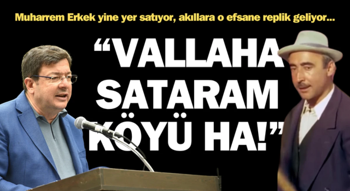 Muharrem Erkek yine yer satıyor: Toplam satış bedelleri 226 milyon TL