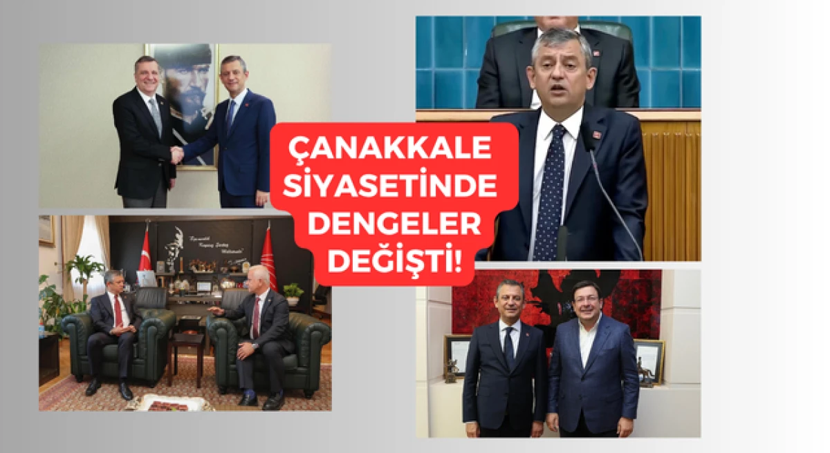 &Ouml;zg&uuml;r &Ouml;zel, yeni partiyi resmen duyurdu: &Ccedil;anakkale siyasetinde dengeler değişti!