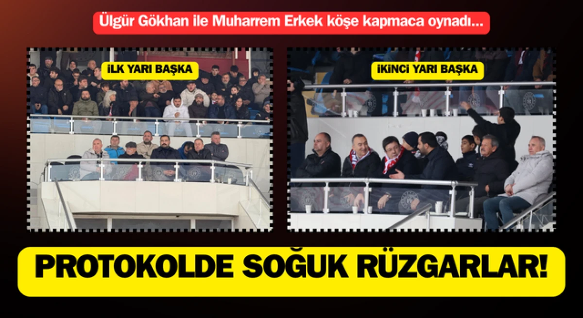 Protokolde soğuk rüzgarlar!