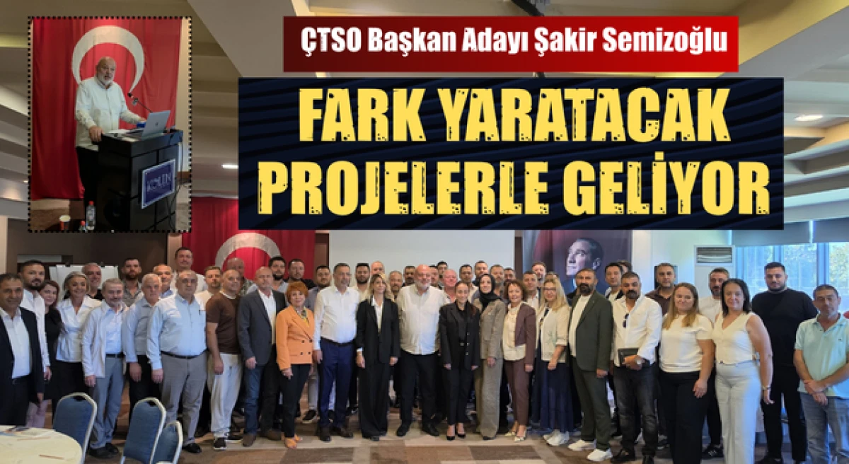 Şakir Semizoğlu, &Ccedil;anakkale iş d&uuml;nyasında fark yaratacak projelerle geliyor