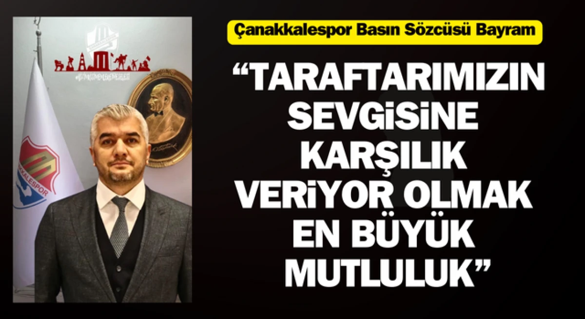 Zeyyat Volkan Bayram: “Taraftarımızın sevgisine karşılık veriyor olmak en büyük mutluluk”