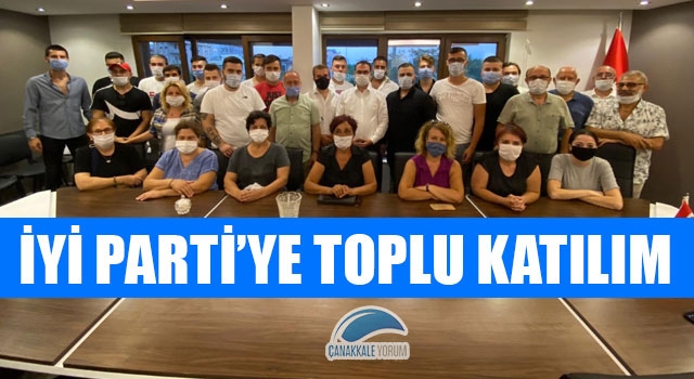 İYİ Parti'ye toplu katılım