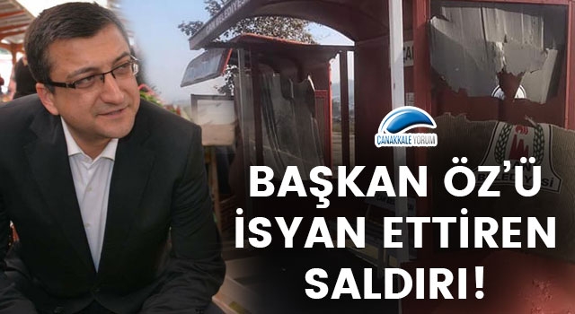 Başkan Öz'ü isyan ettiren saldırı!