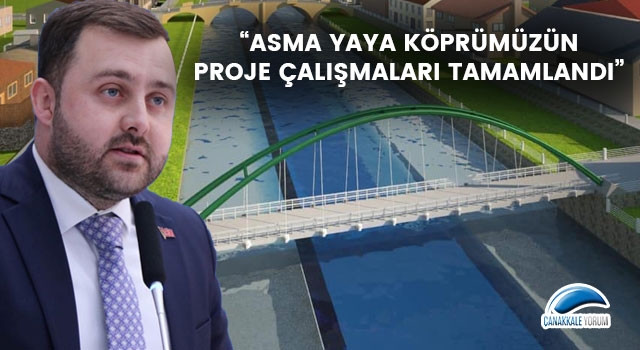 Başkan Yüksel: "Asma yaya köprümüzün proje çalışmaları tamamlandı"