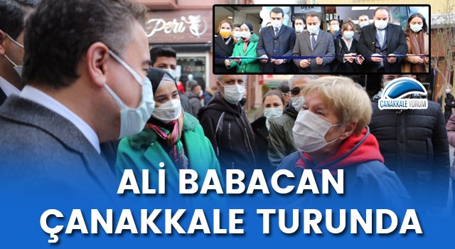 Ali Babacan, Çanakkale turunda